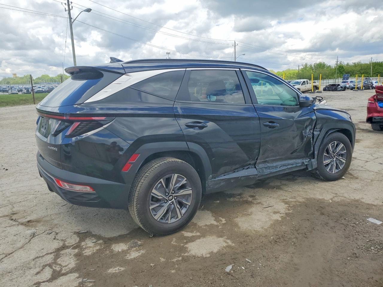 2022 Hyundai Tucson Blue - Фото 3