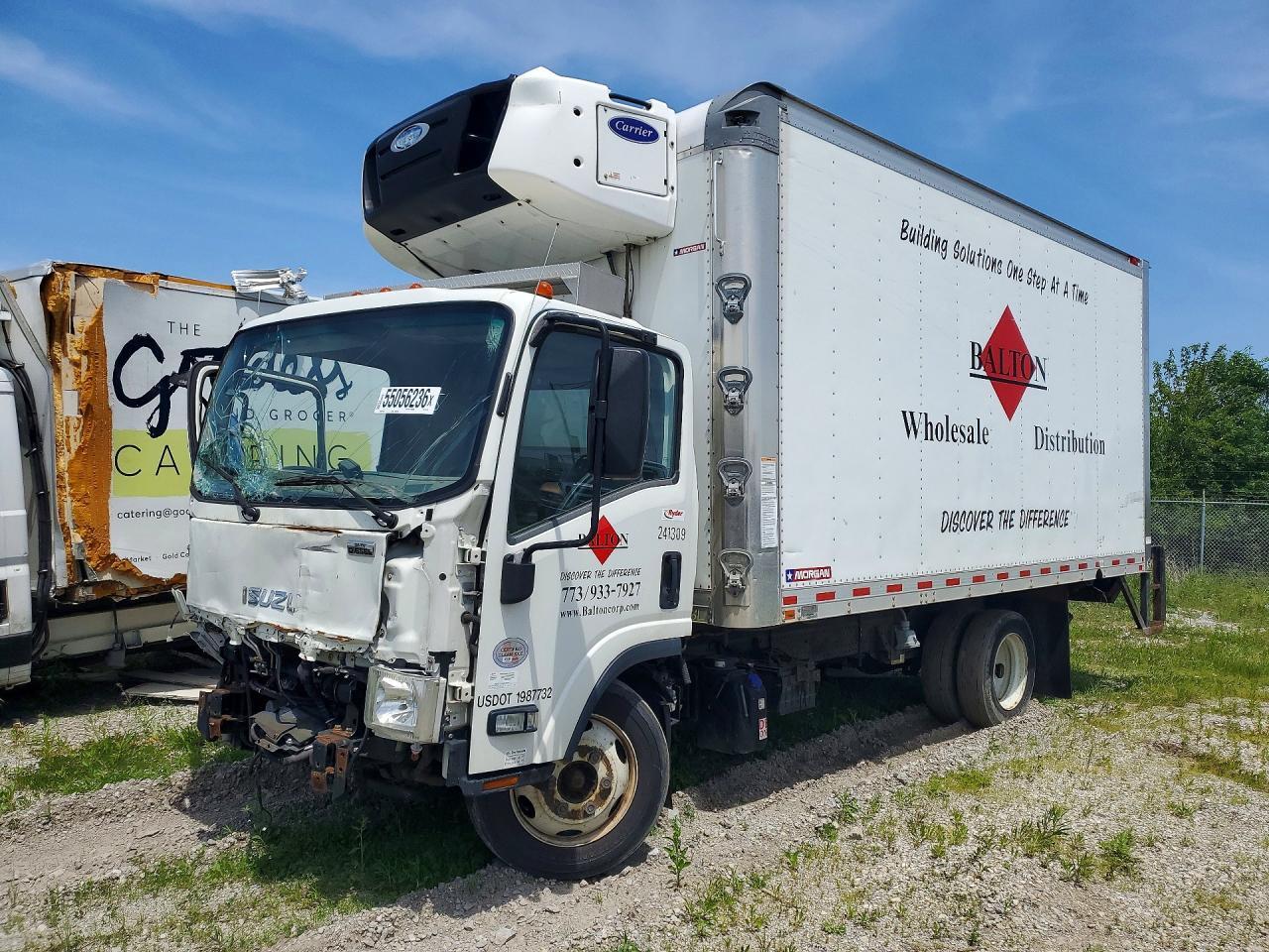 2020 Isuzu Npr Xd Refrigerated Box Truck
