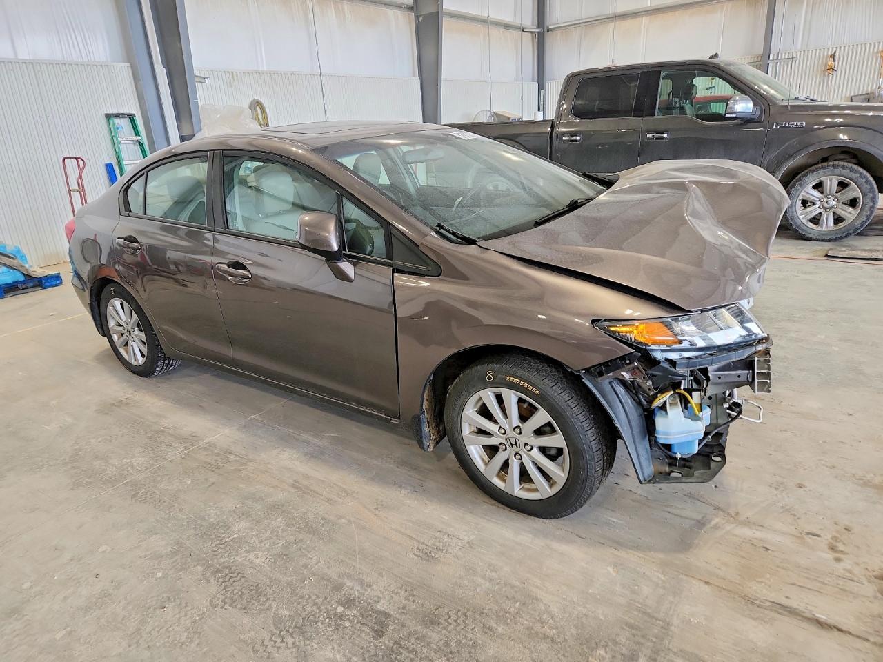 2012 Honda Civic Exl - Фото 4