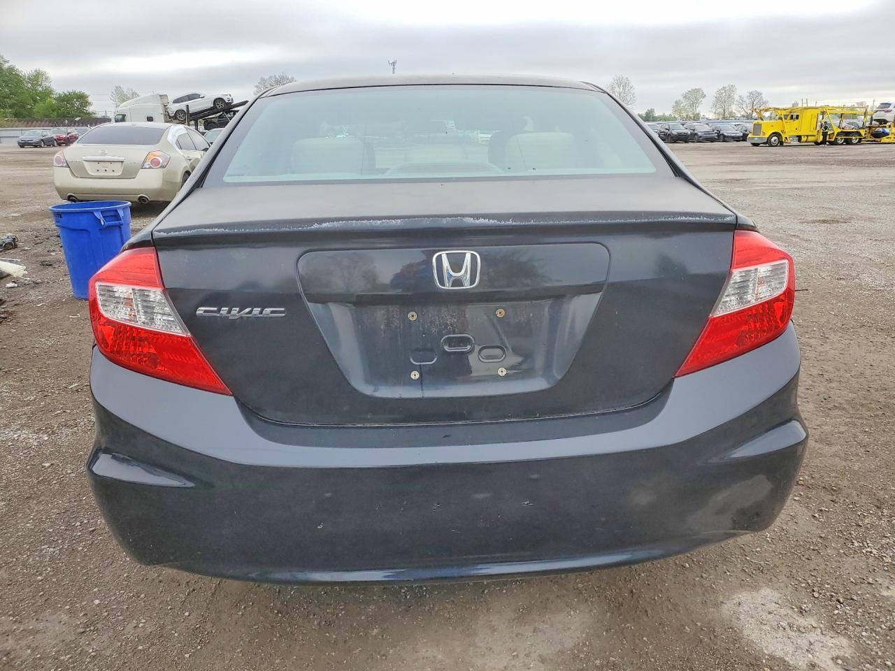 2012 Honda Civic Lx - Фото 6