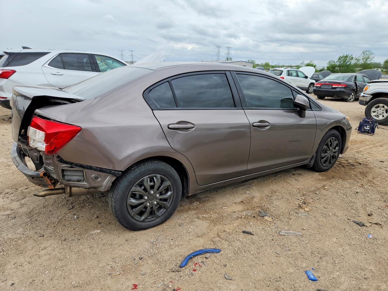 2012 Honda Civic Lx - Фото 3