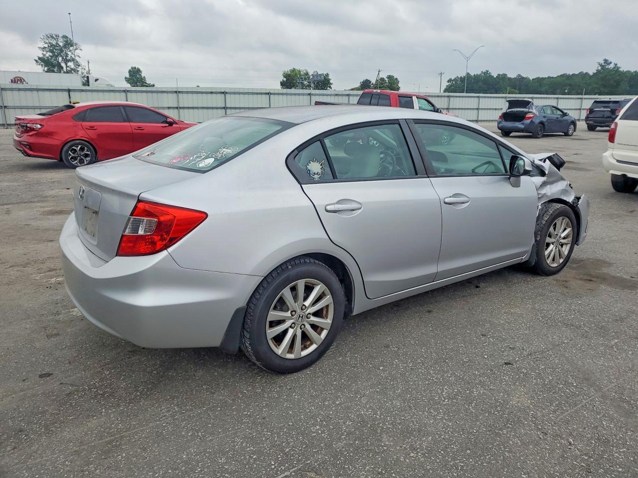 2012 Honda Civic Ex - Фото 3