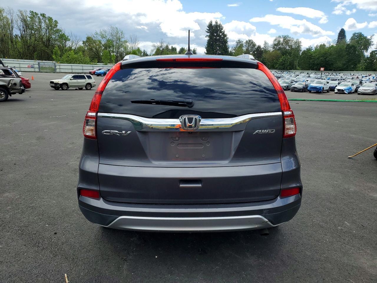 2016 Honda Cr-V Exl - Фото 6