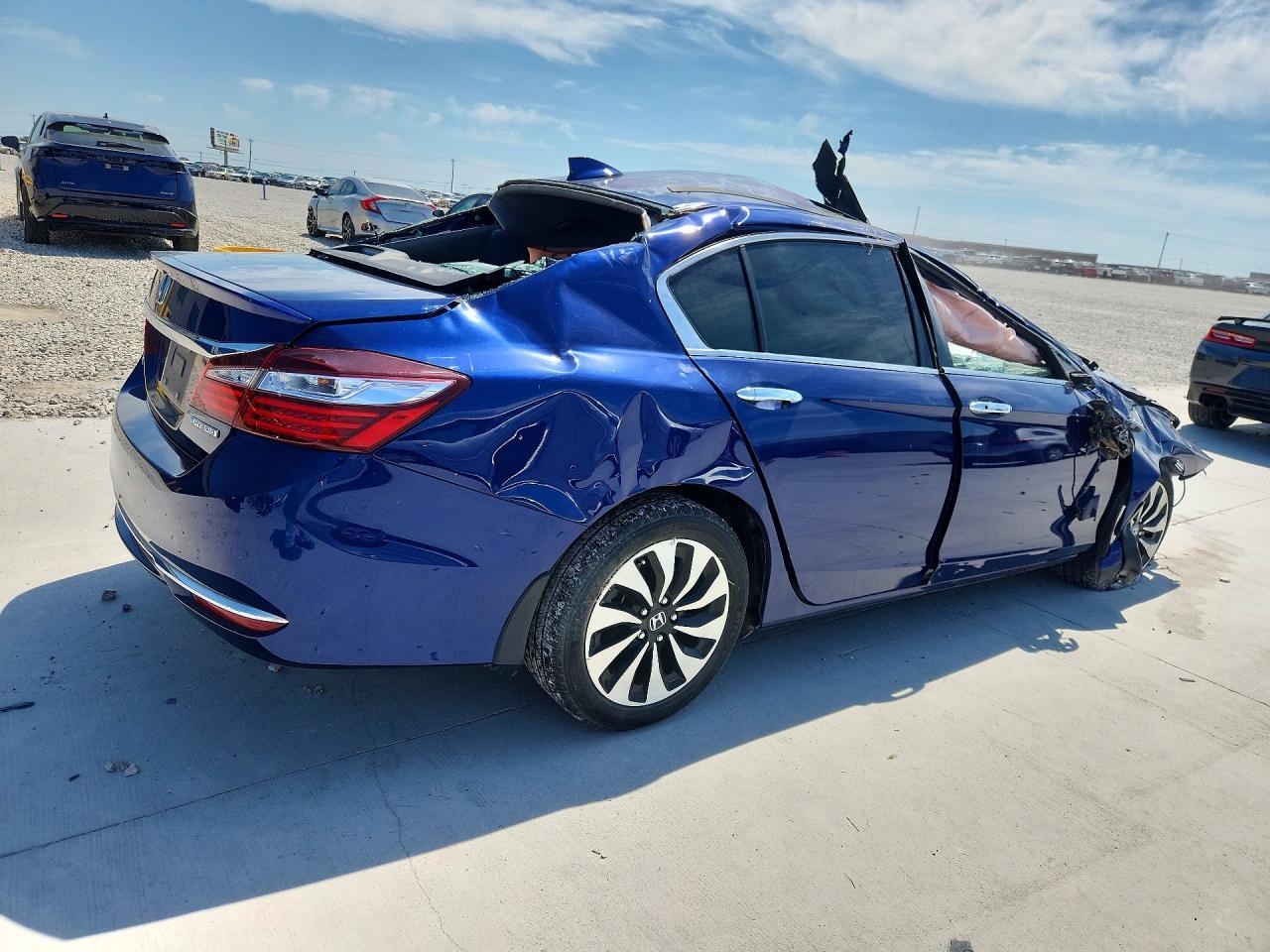 2017 Honda Accord Hybrid Exl - Фото 3