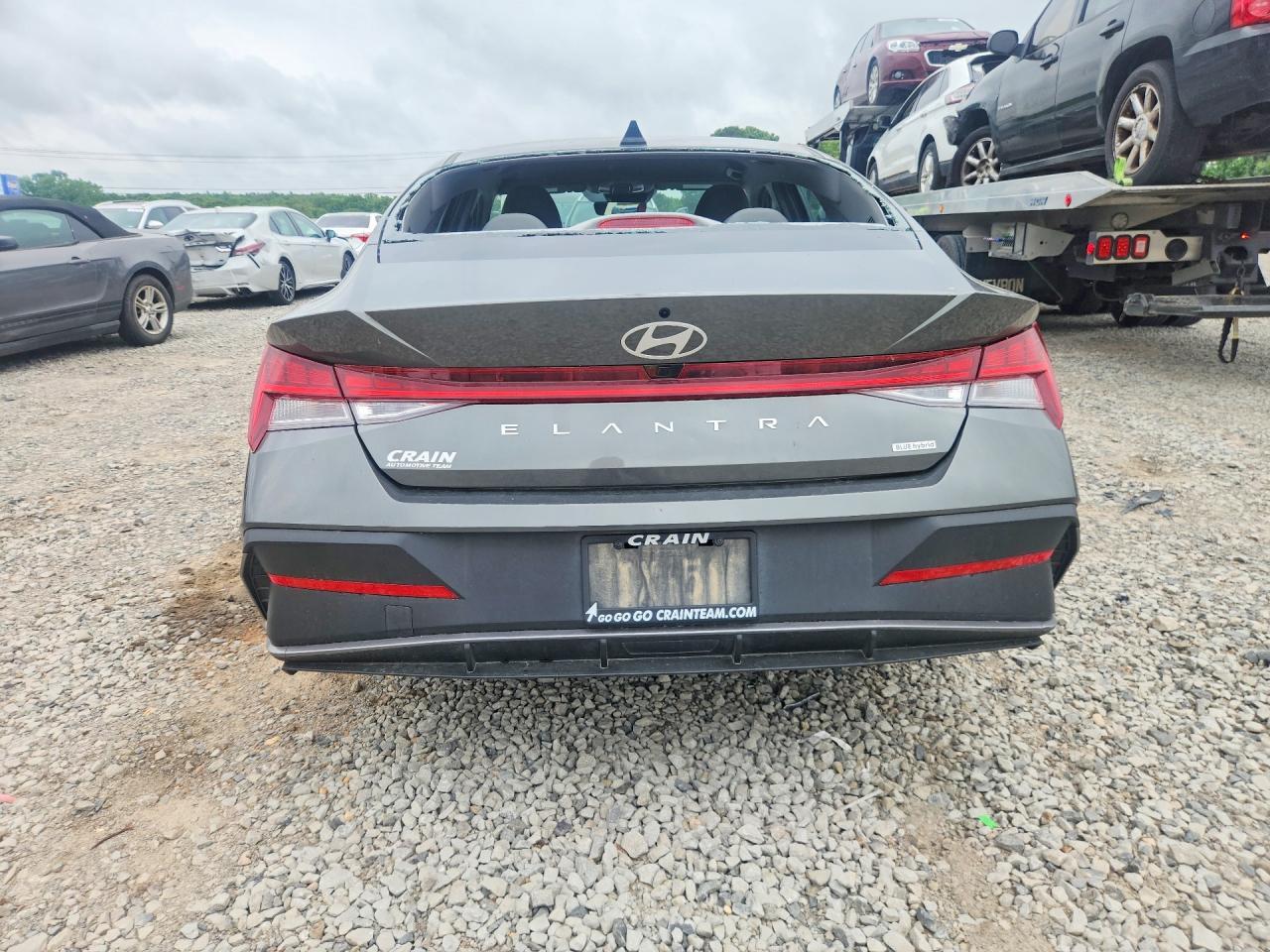 2025 Hyundai Elantra Hybrid Blue - Фото 6