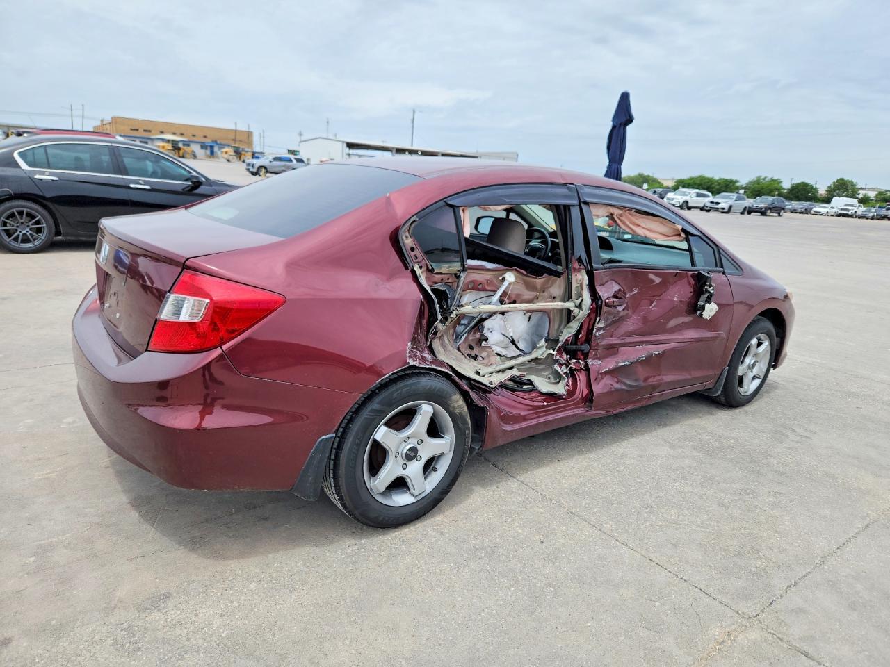 2012 Honda Civic Lx - Фото 3