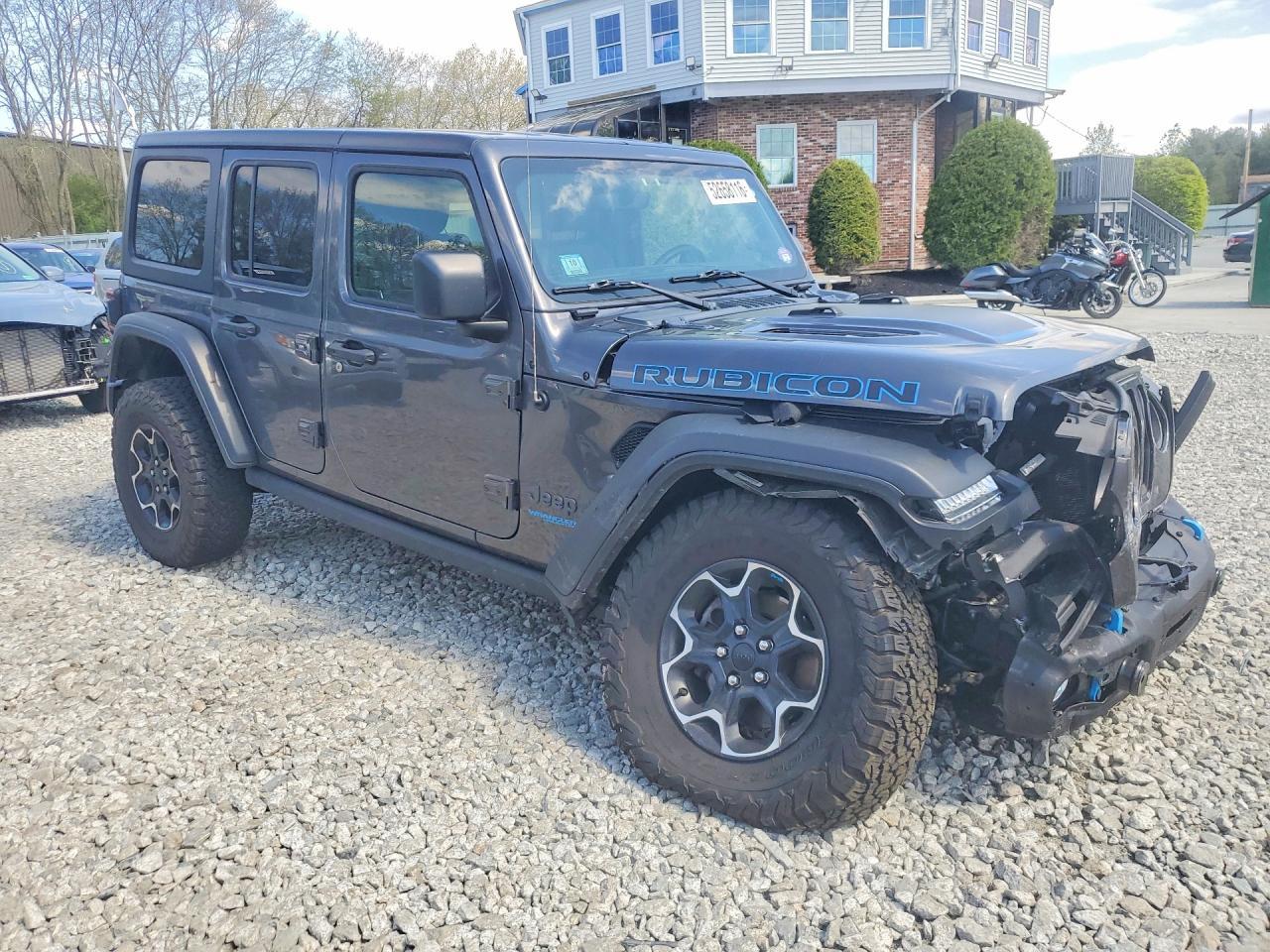 2022 Jeep Wrangler Unlimited Rubicon 4Xe - Фото 4