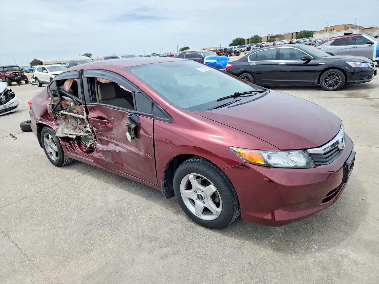 2012 Honda Civic Lx - Фото 4