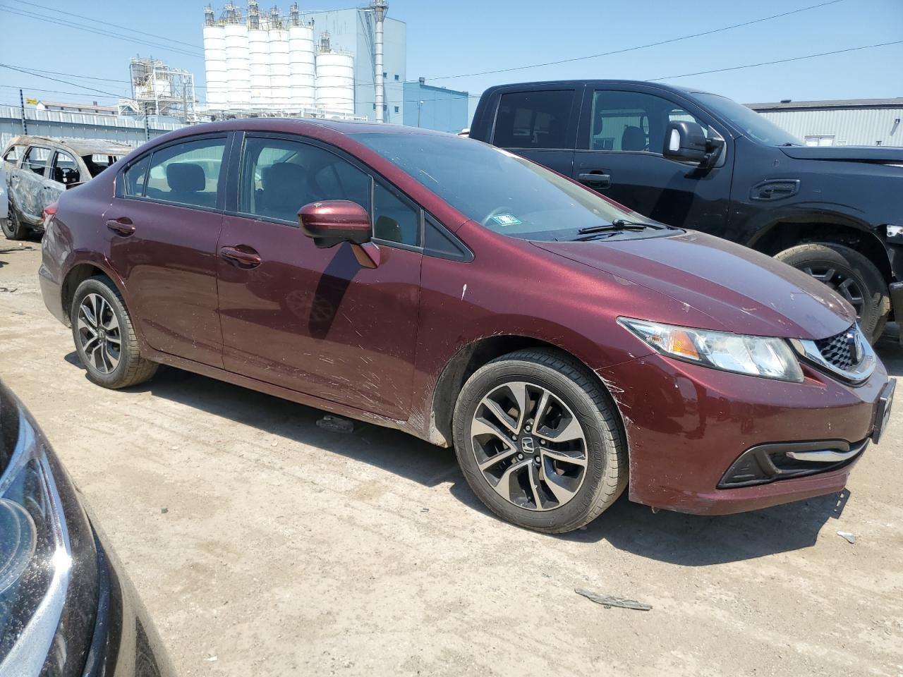 2014 Honda Civic Ex - Фото 4