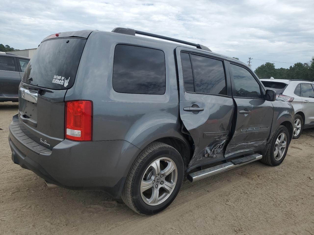 2012 Honda Pilot Exl - Image 3