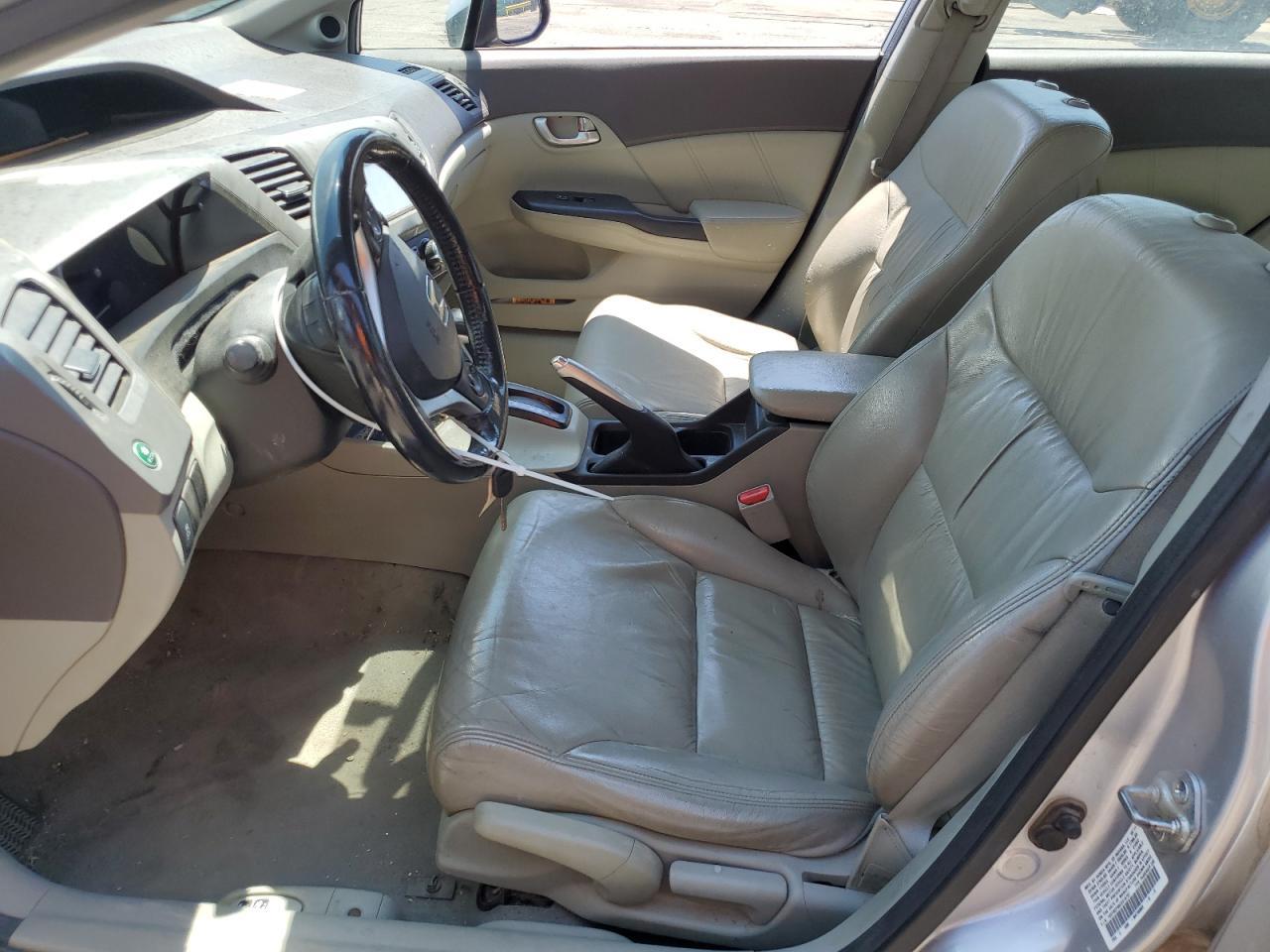 2012 Honda Civic Exl - Фото 7