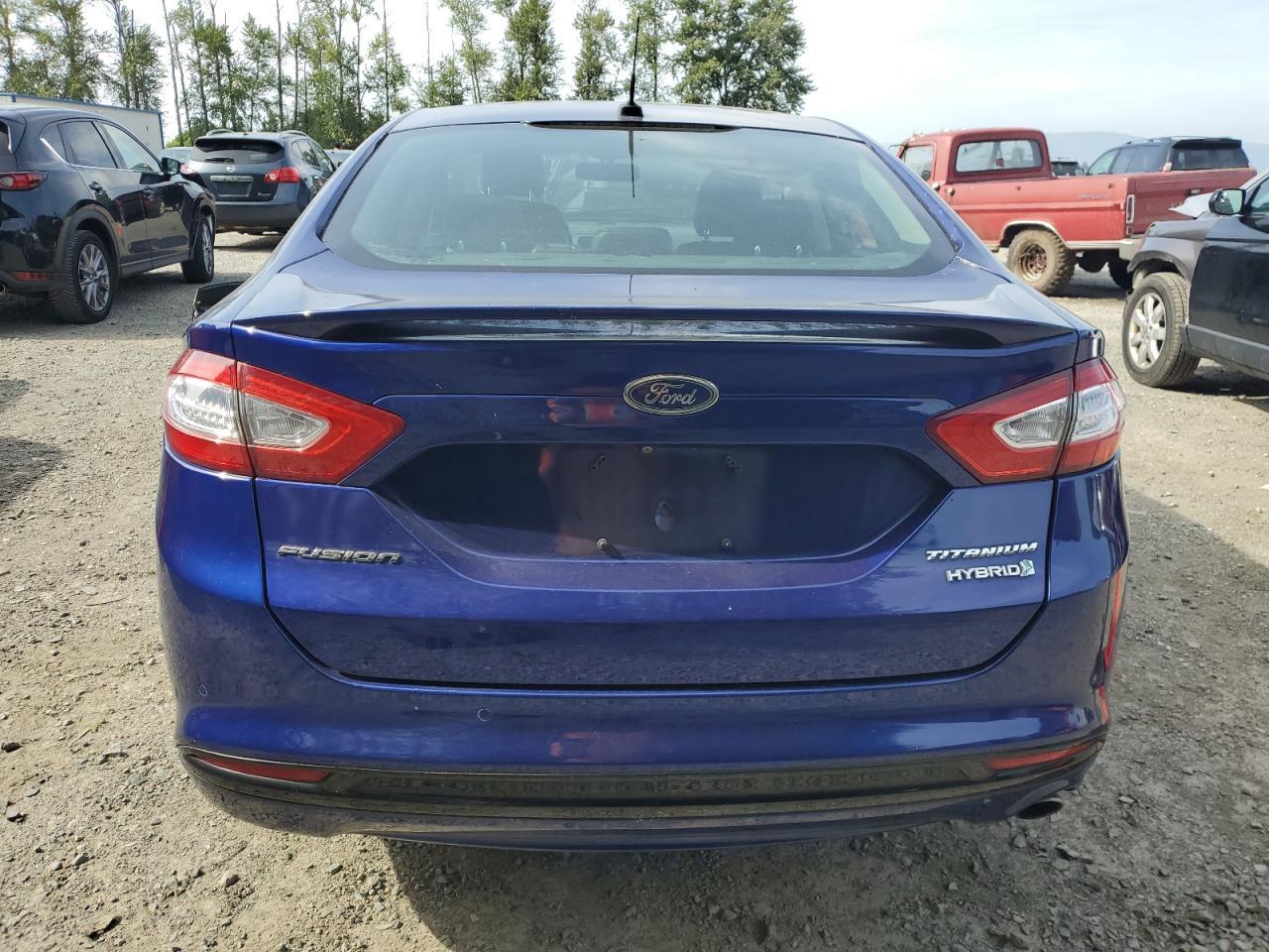 2014 Ford Fusion Titanium Hev - Фото 6