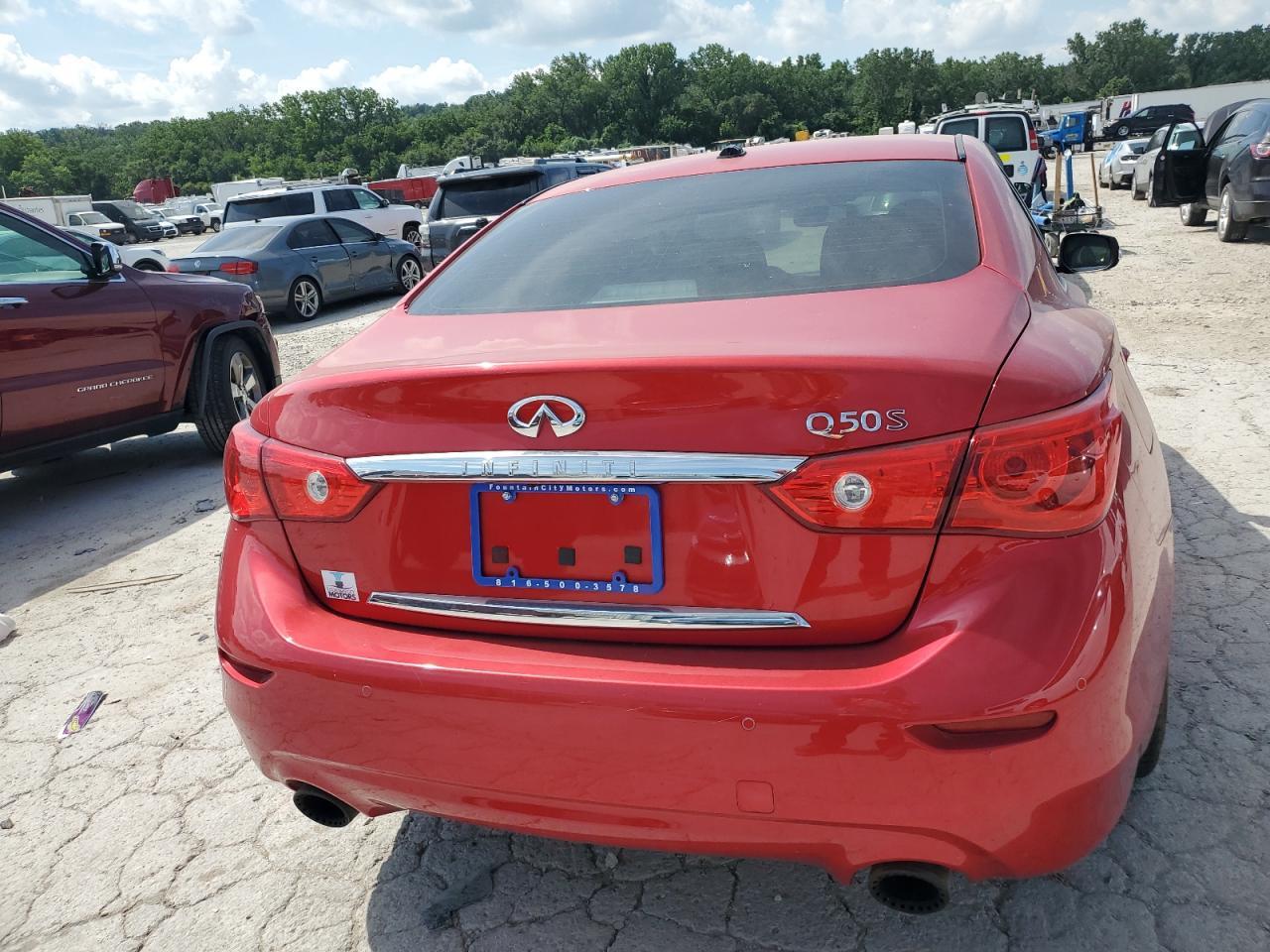 2017 Infiniti Q50 Red Sport 400 - Фото 6