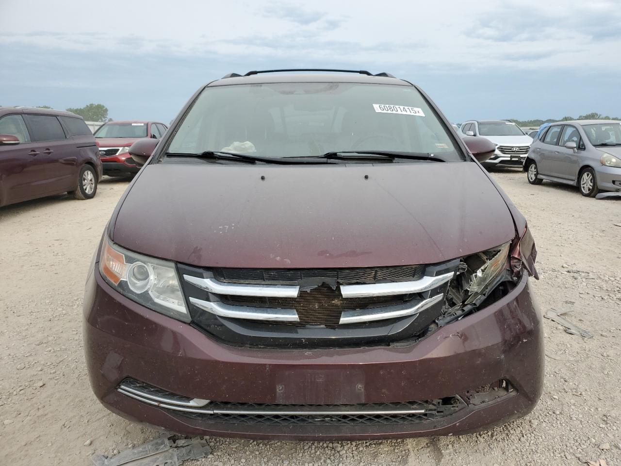 2014 Honda Odyssey Exl - Фото 5