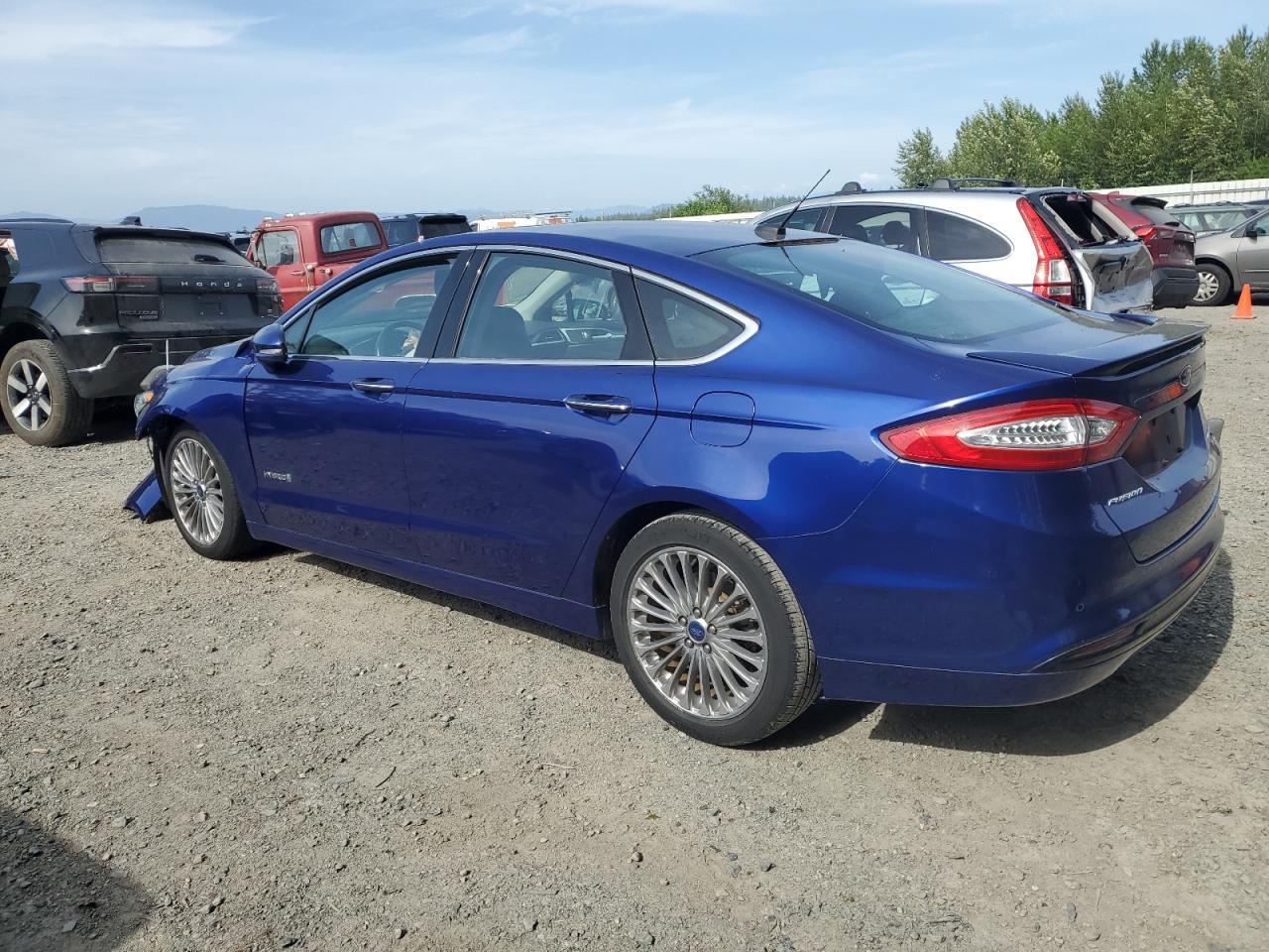 2014 Ford Fusion Titanium Hev - Фото 2