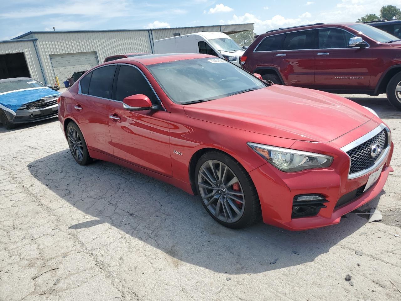 2017 Infiniti Q50 Red Sport 400 - Фото 4