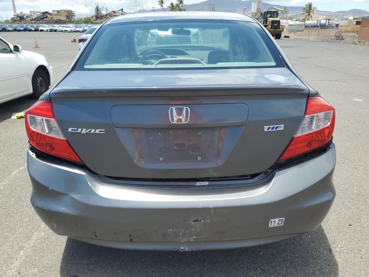 2012 Honda Civic Hf - Фото 6