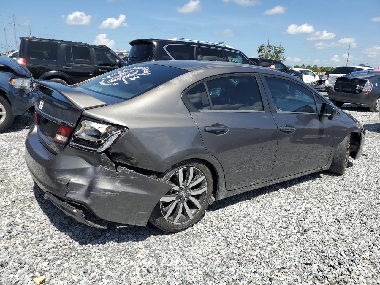 2014 Honda Civic Exl - Фото 3