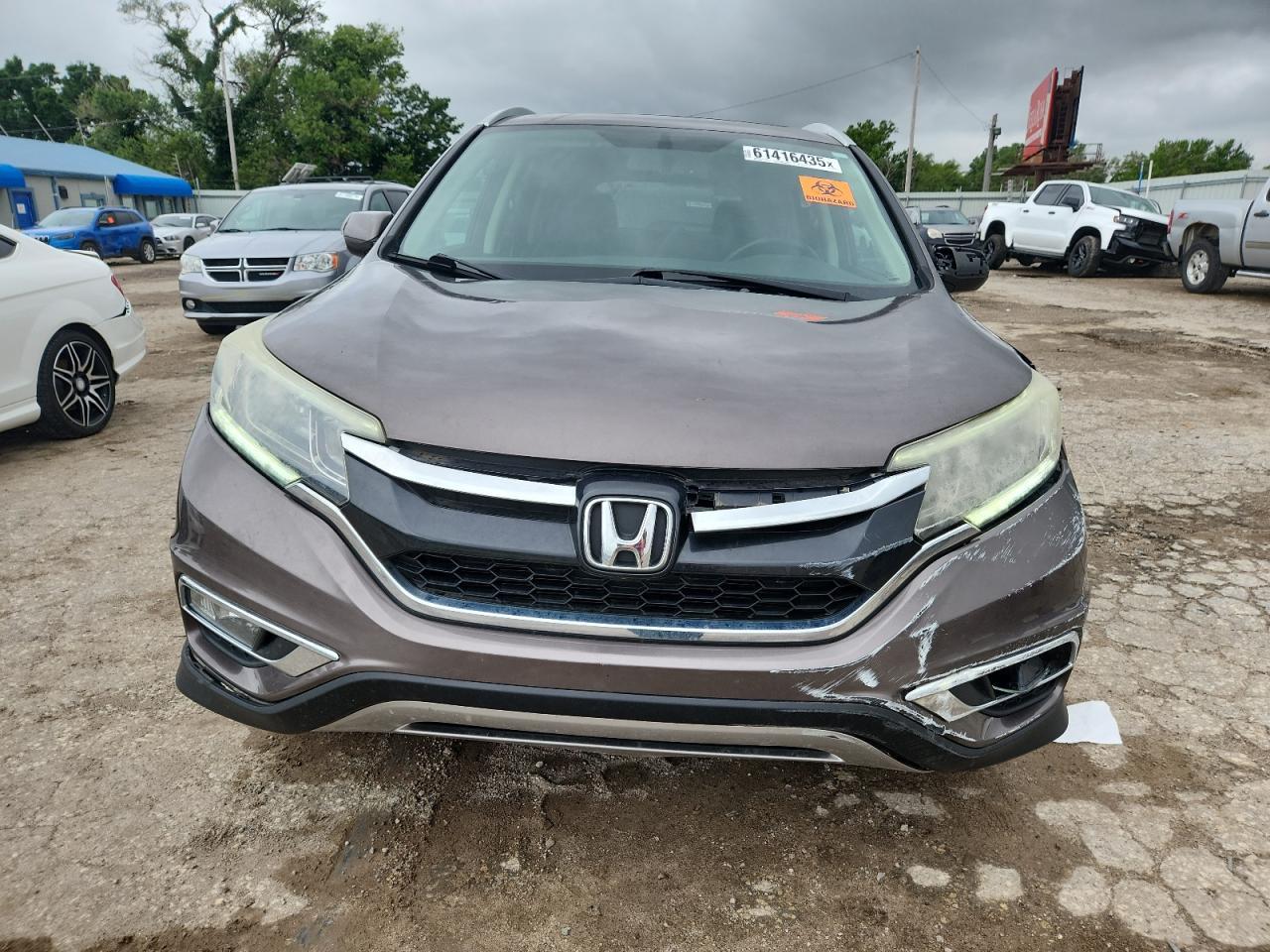 2015 Honda Cr-V Exl - Фото 5