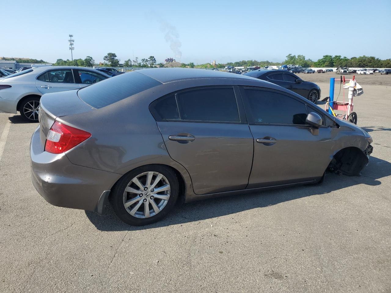 2012 Honda Civic Ex - Фото 3