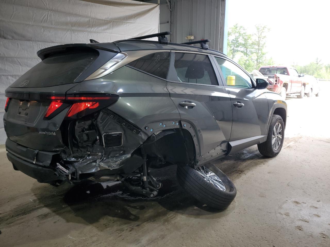 2024 Hyundai Tucson Blue - Фото 3