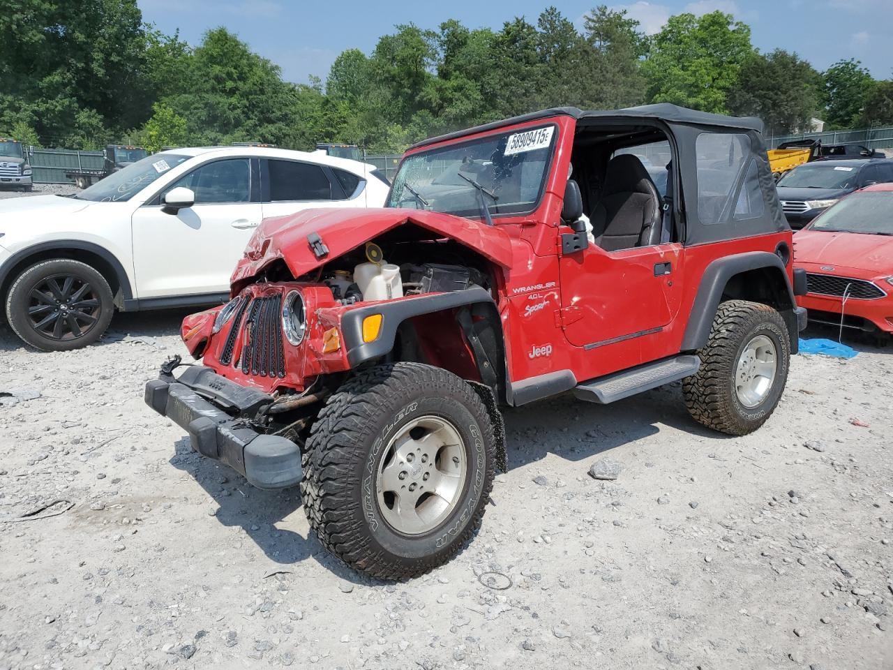 2001 Jeep Wrangler / Tj Sport