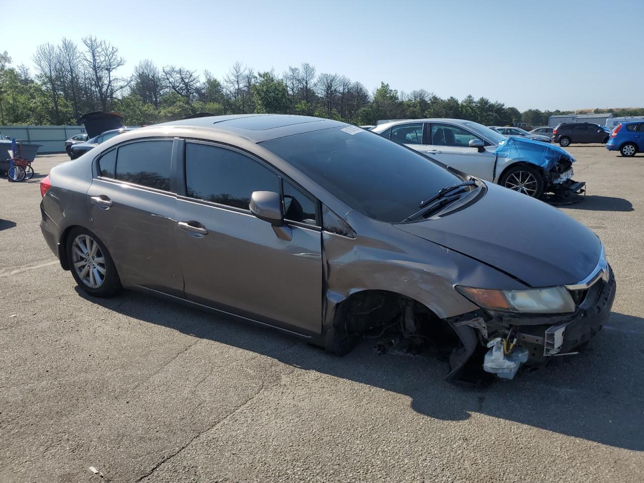 2012 Honda Civic Ex - Фото 4