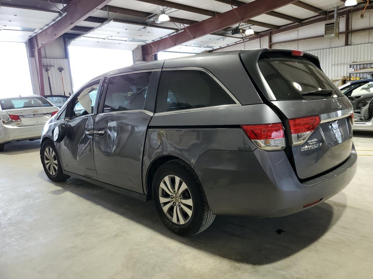 2015 Honda Odyssey Exl - Фото 2