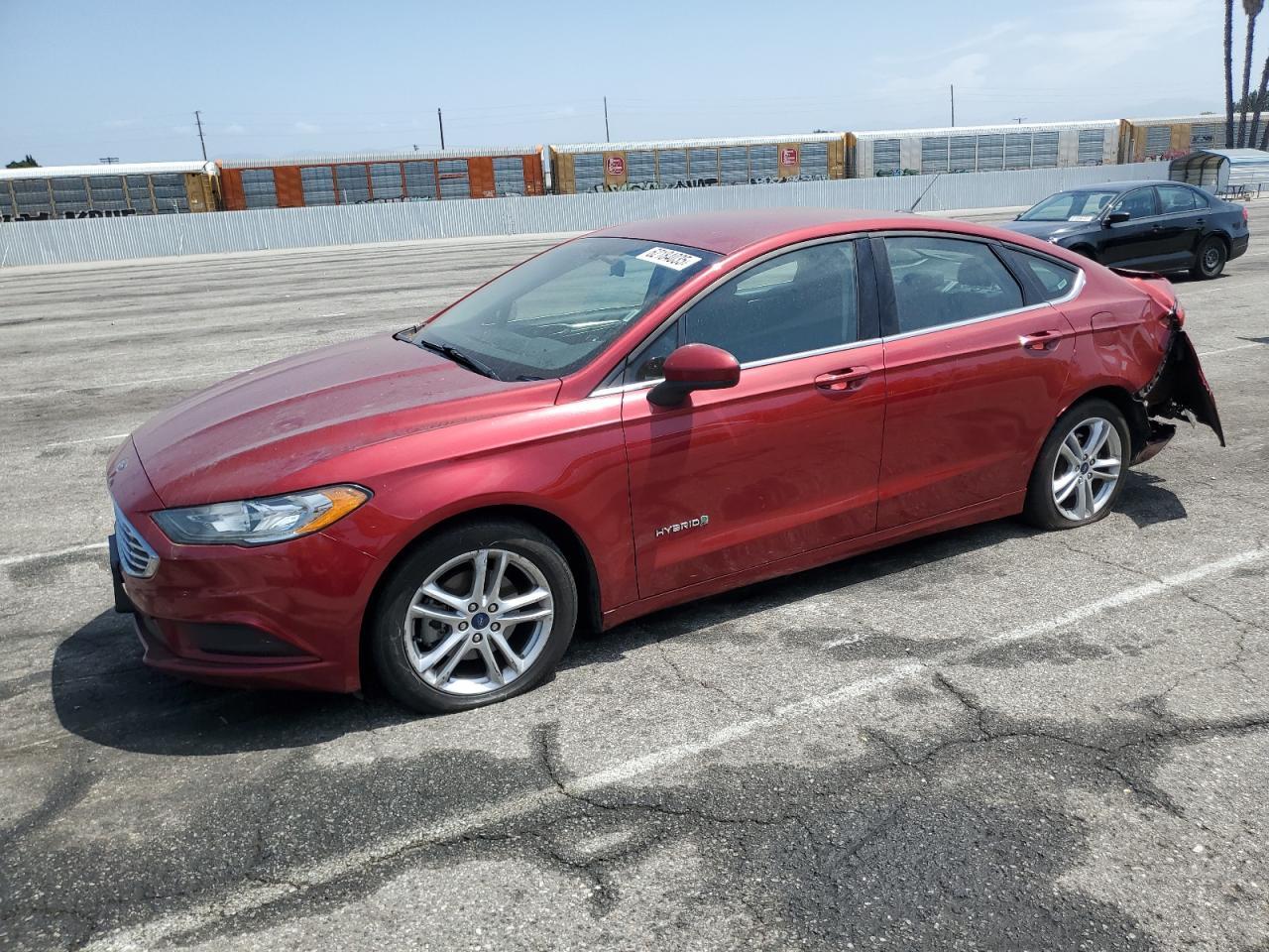 2018 Ford Fusion Se Hybrid