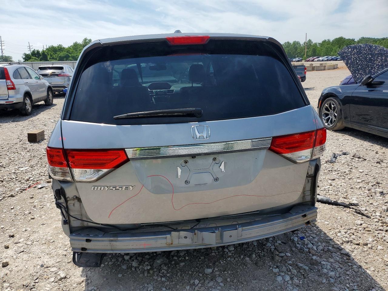 2016 Honda Odyssey Exl - Фото 6
