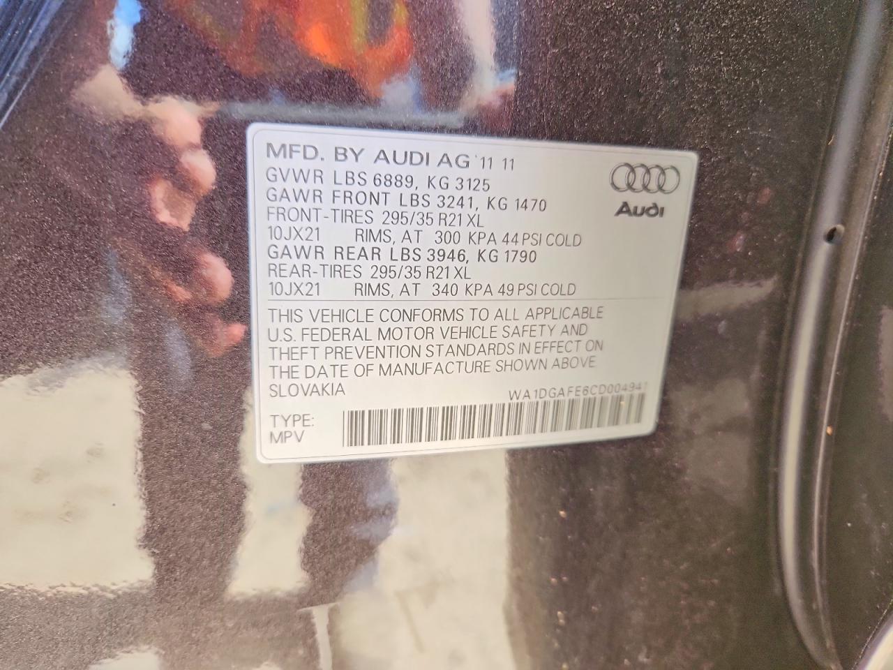 2012 Audi Q7 Prestige - Фото 4