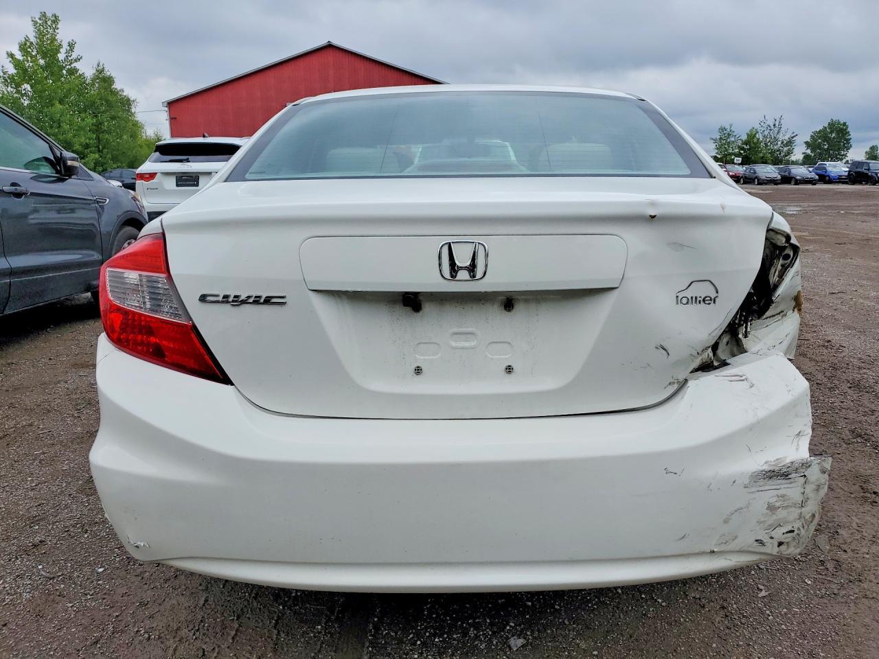 2012 Honda Civic Lx - Фото 6
