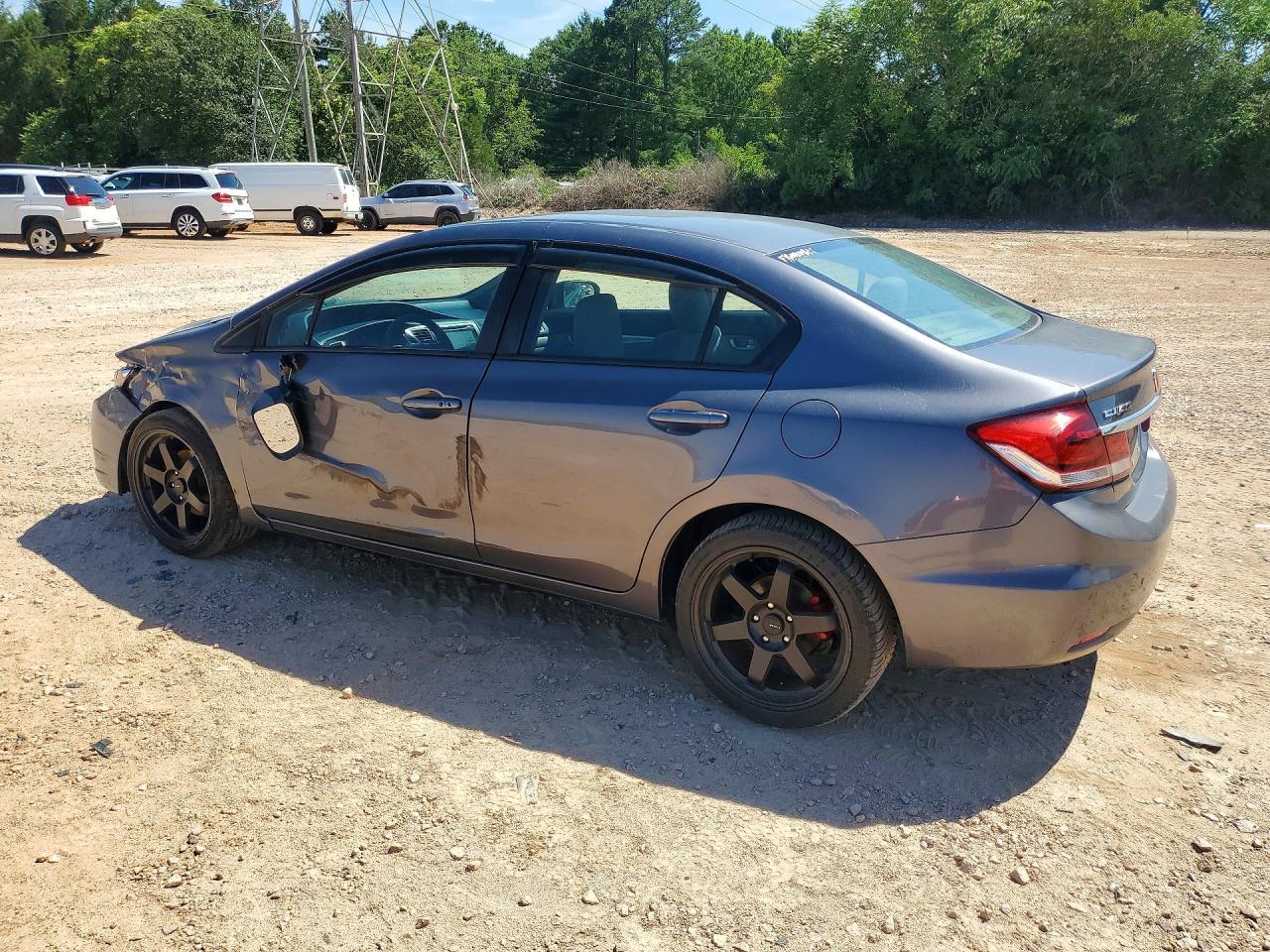 2014 Honda Civic Ex - Фото 2