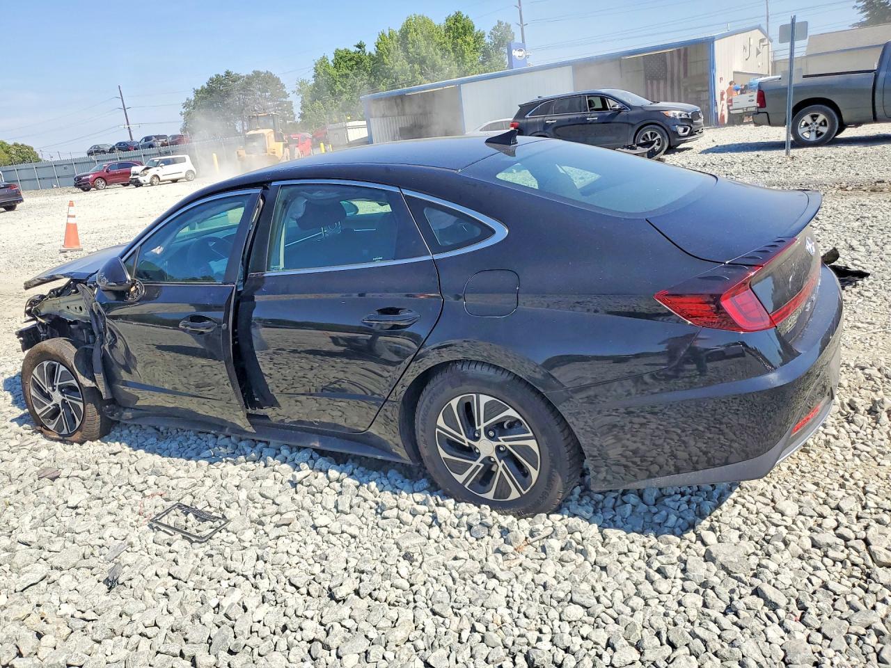 2023 Hyundai Sonata Hybrid Blue - Фото 2