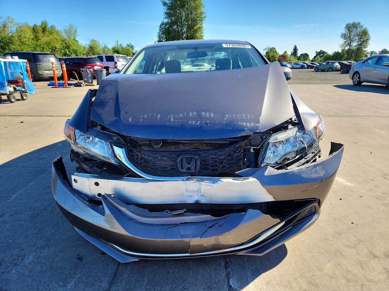 2013 Honda Civic Lx - Фото 5