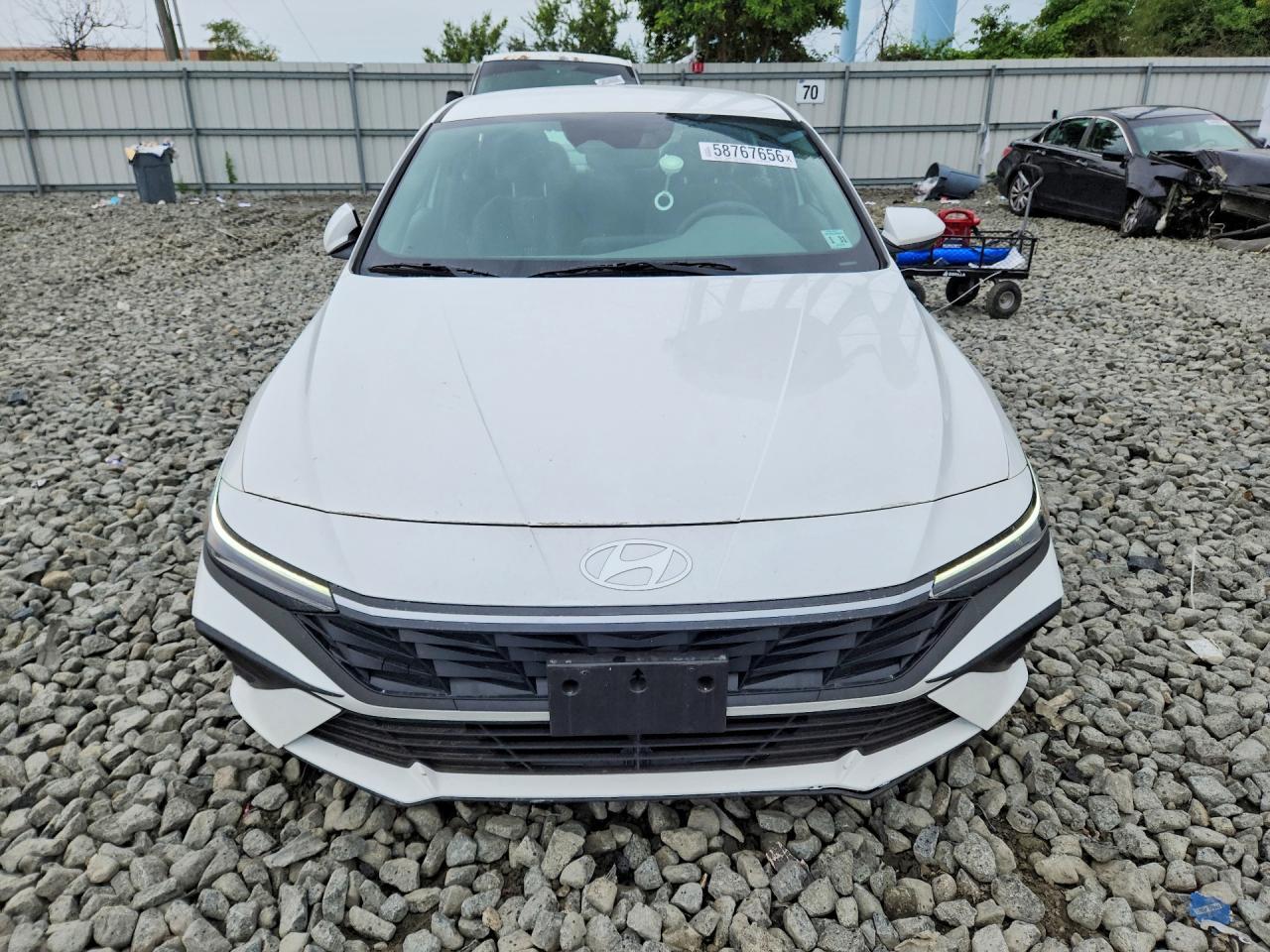 2025 Hyundai Elantra Hybrid Blue - Фото 5