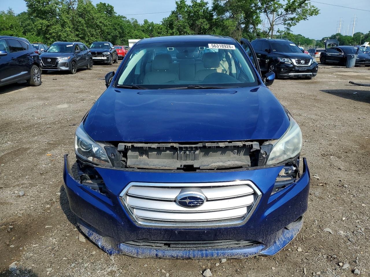 2016 Subaru Legacy 2.5I Limited - Фото 5