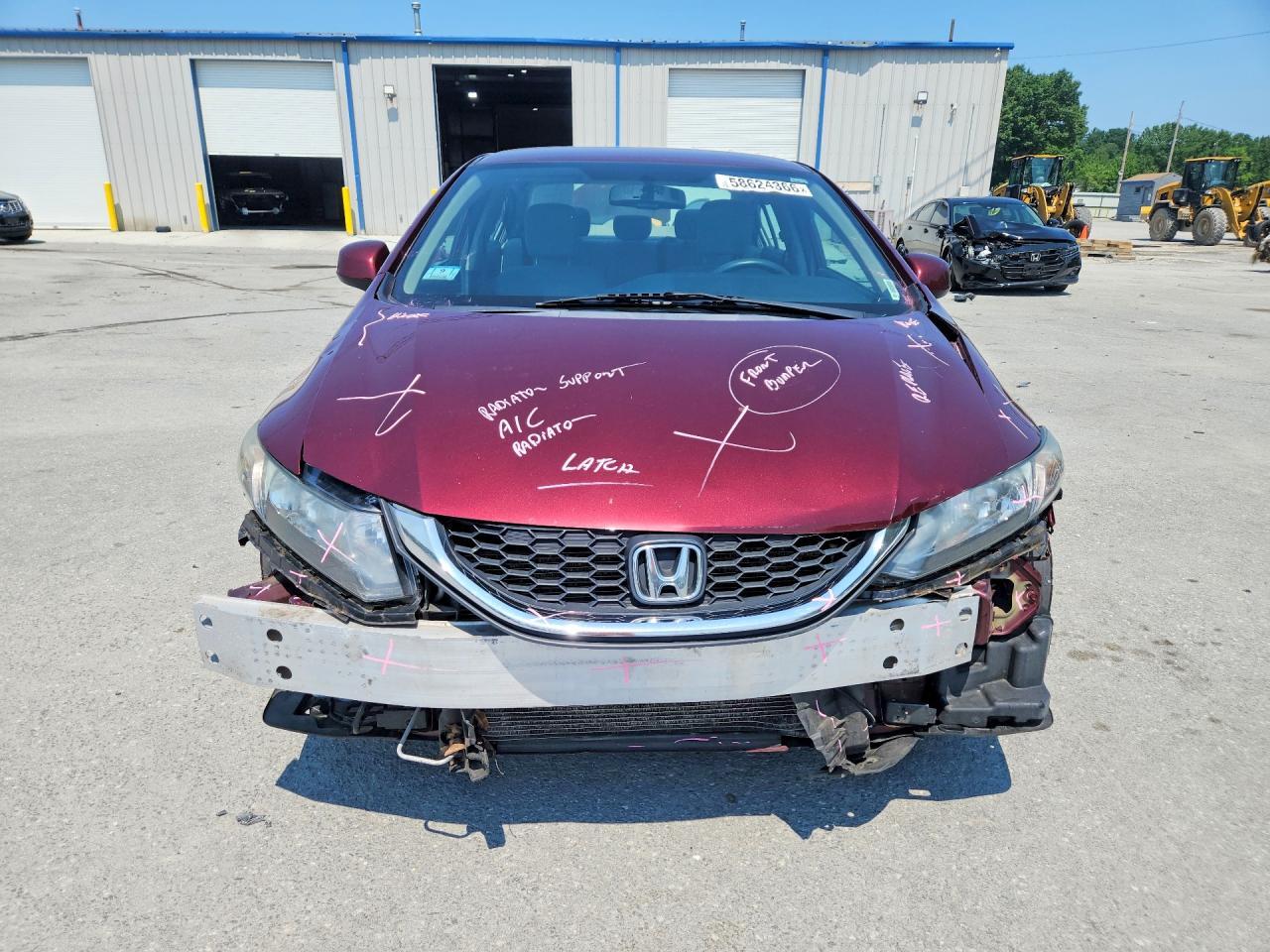 2013 Honda Civic Lx - Фото 5