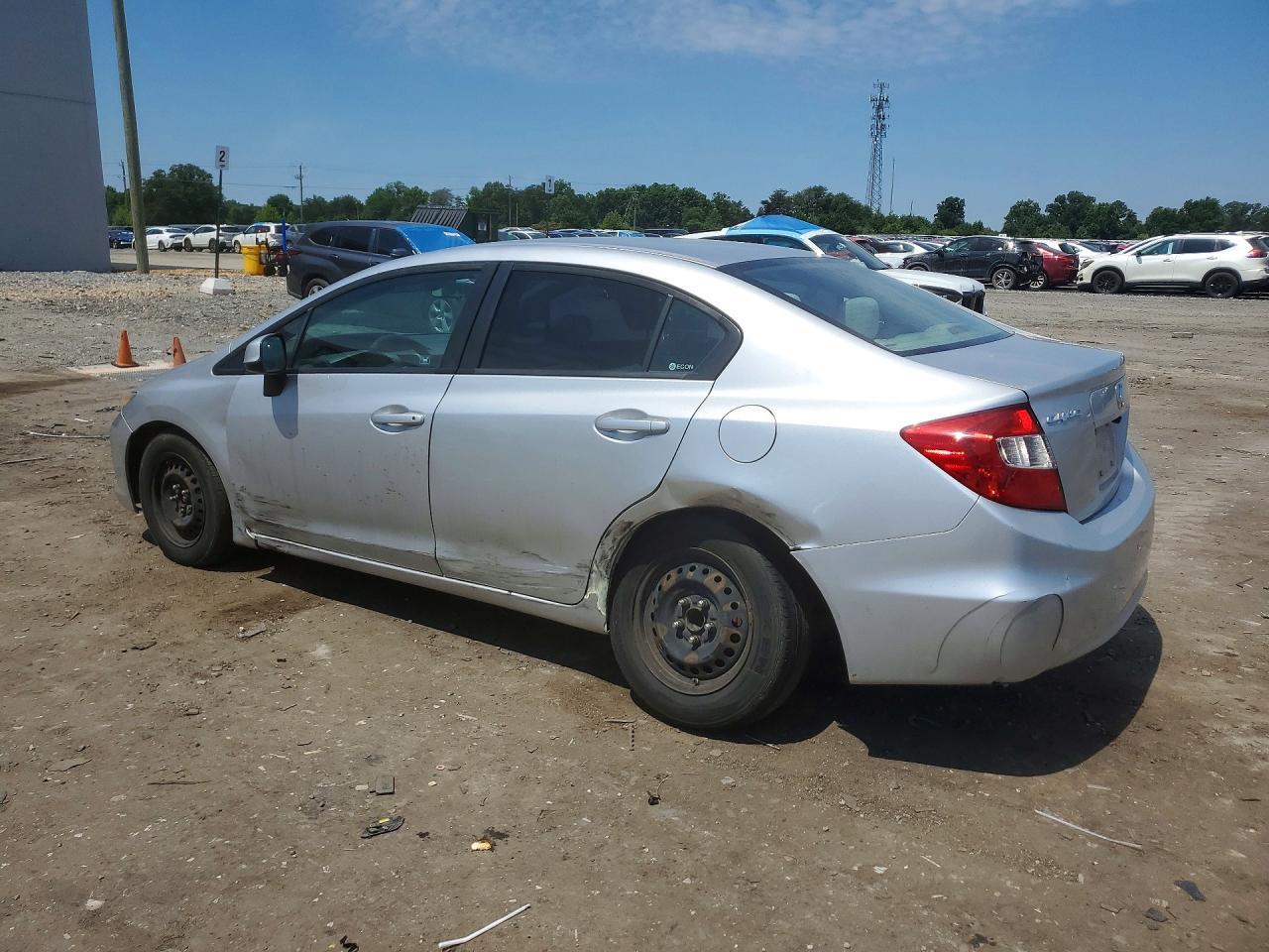 2012 Honda Civic Lx - Фото 2