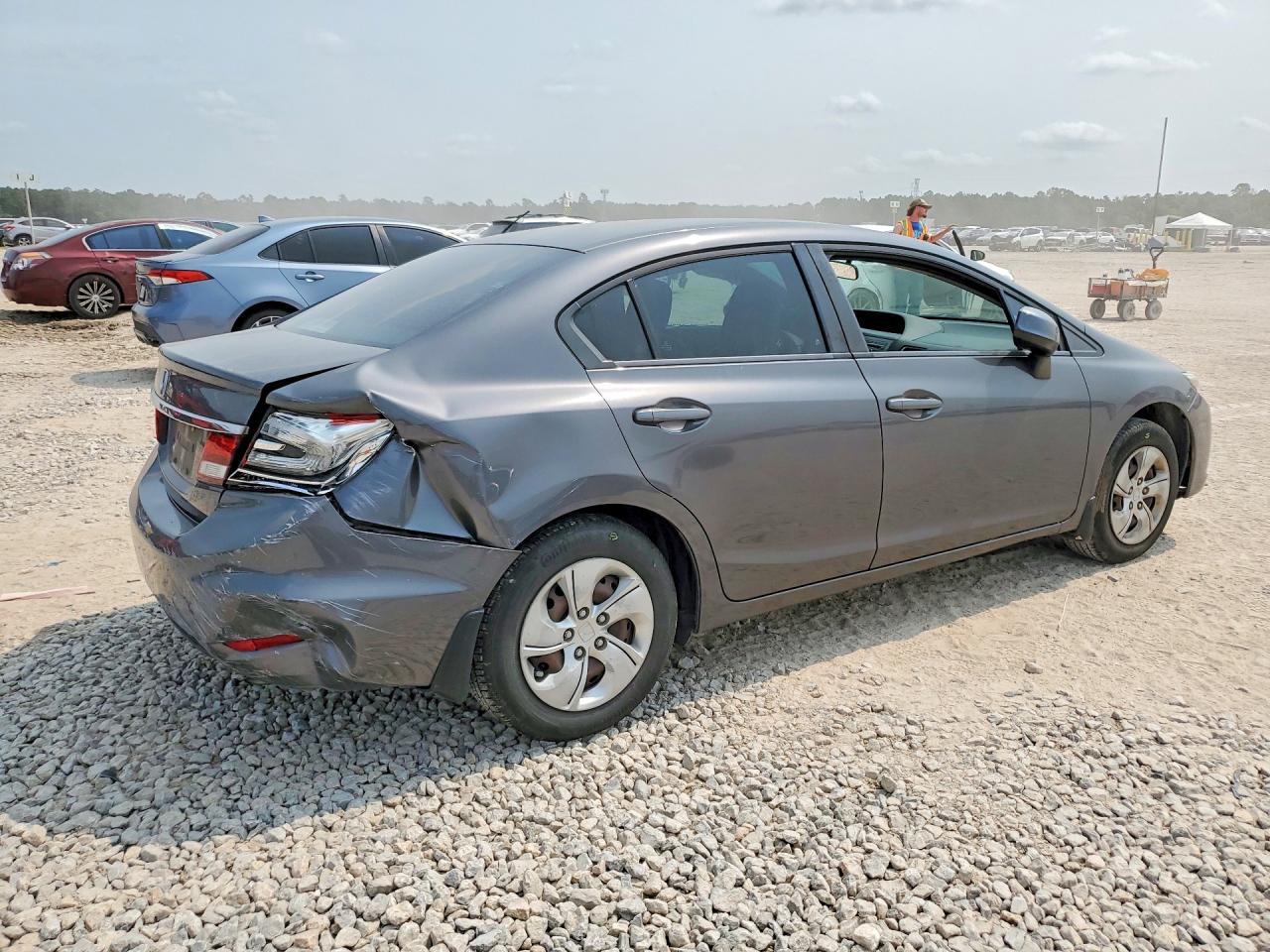 2013 Honda Civic Lx - Фото 3