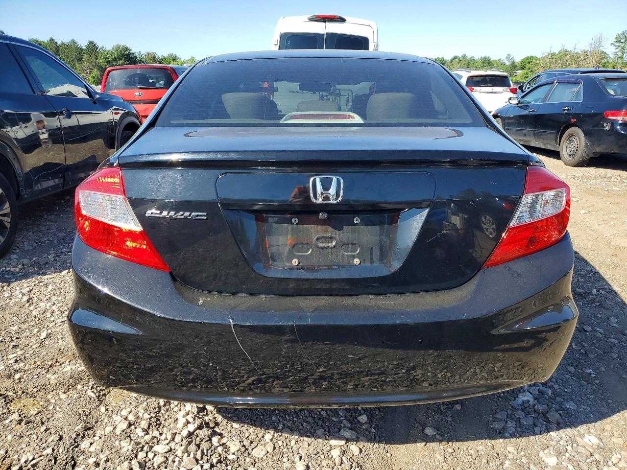 2012 Honda Civic Lx - Фото 6