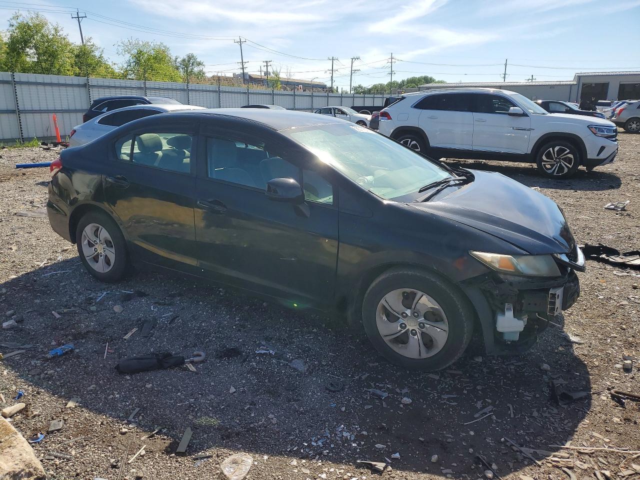 2013 Honda Civic Lx - Фото 4