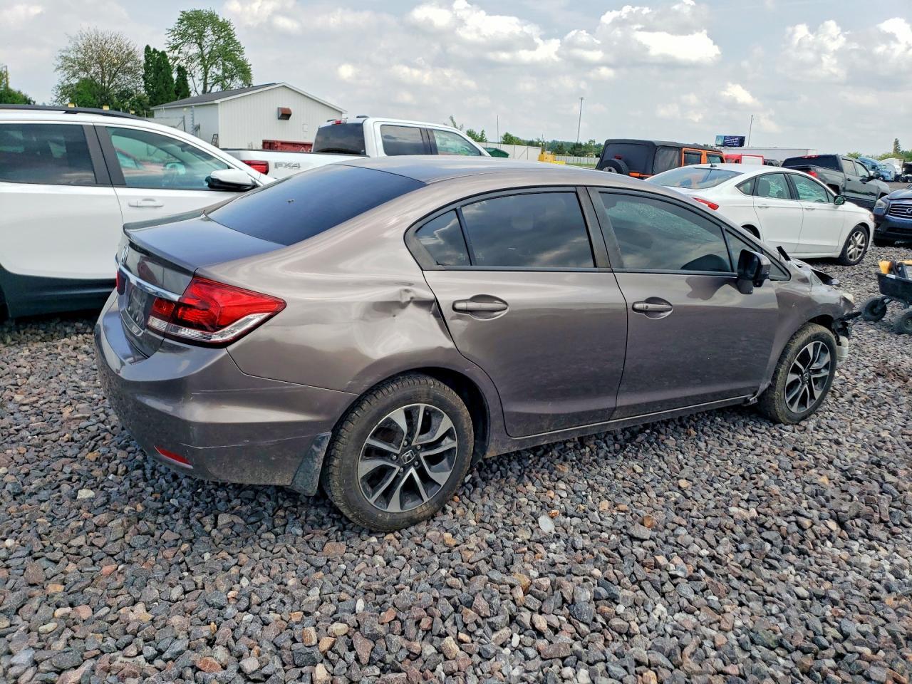 2015 Honda Civic Ex - Фото 3