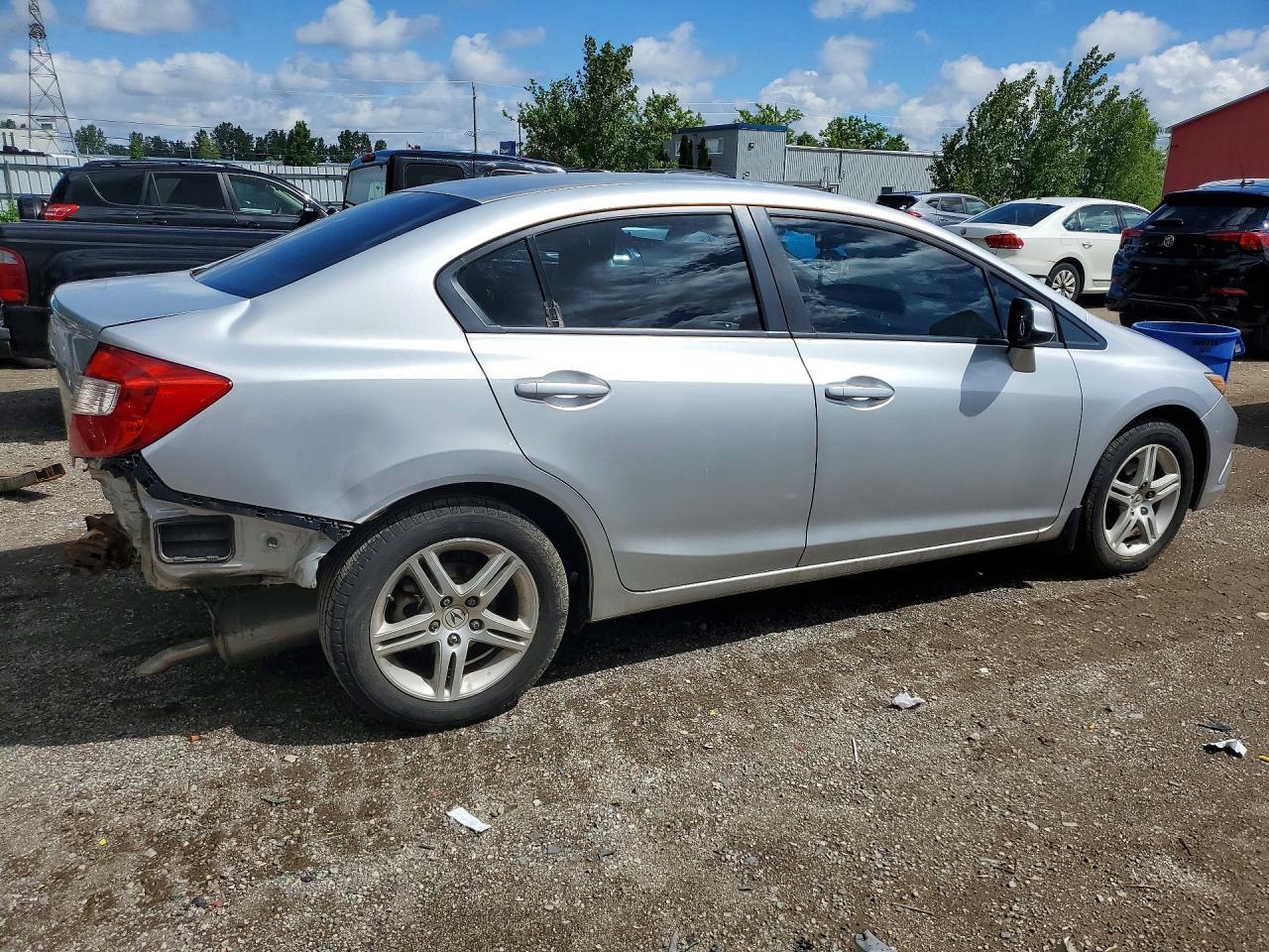 2012 Honda Civic Lx - Фото 3