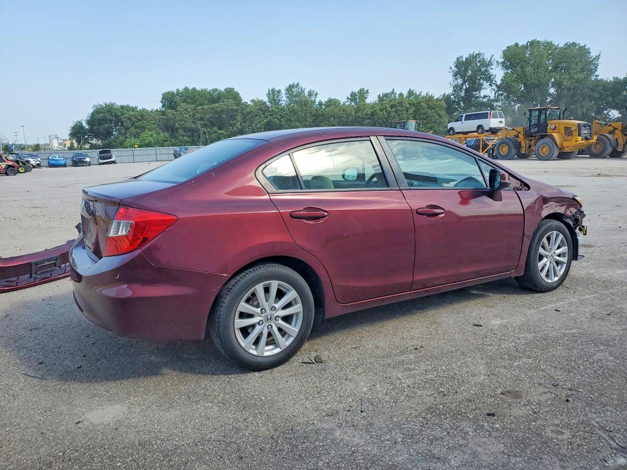 2012 Honda Civic Ex - Фото 3