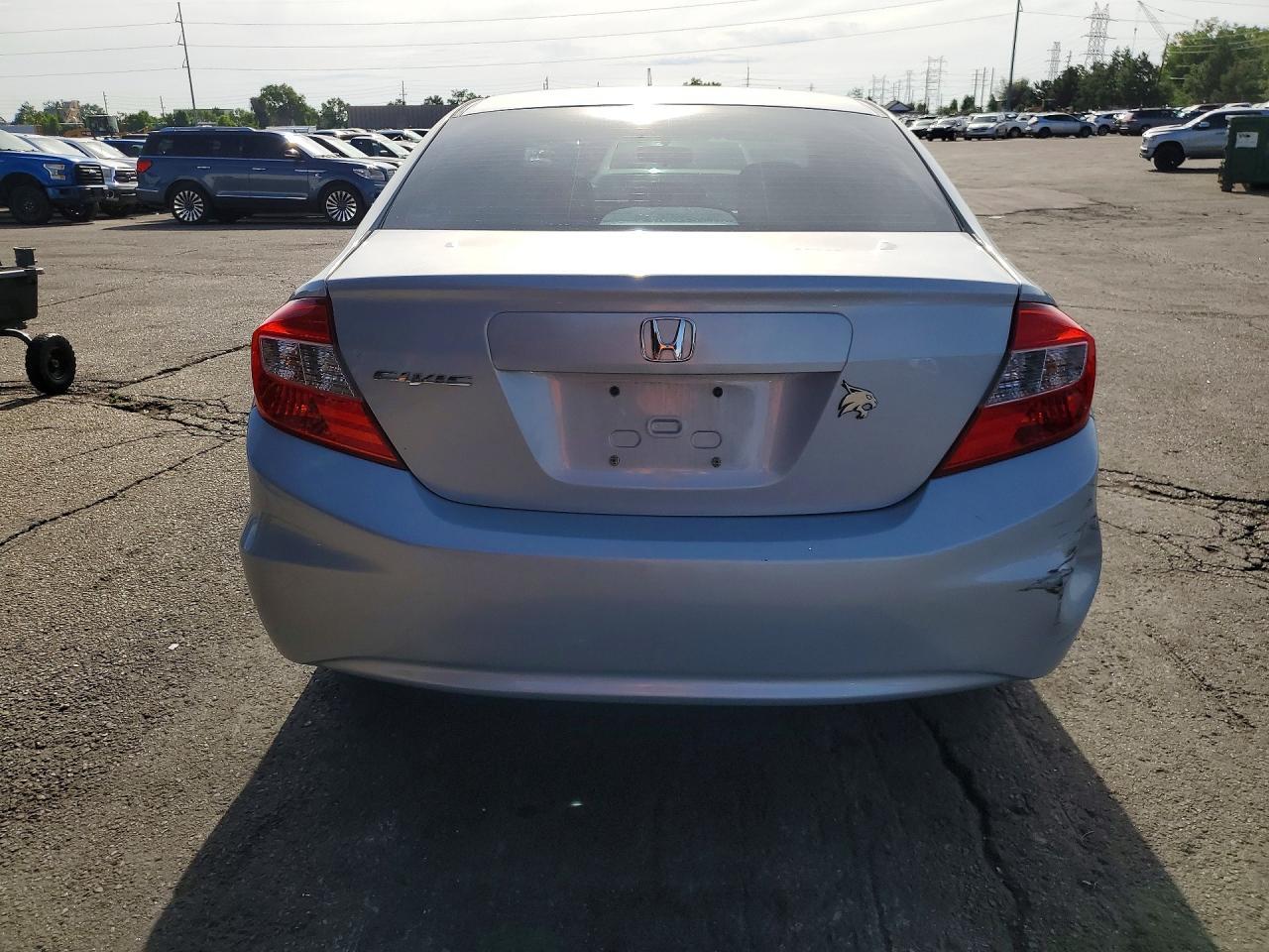 2012 Honda Civic Lx - Фото 6