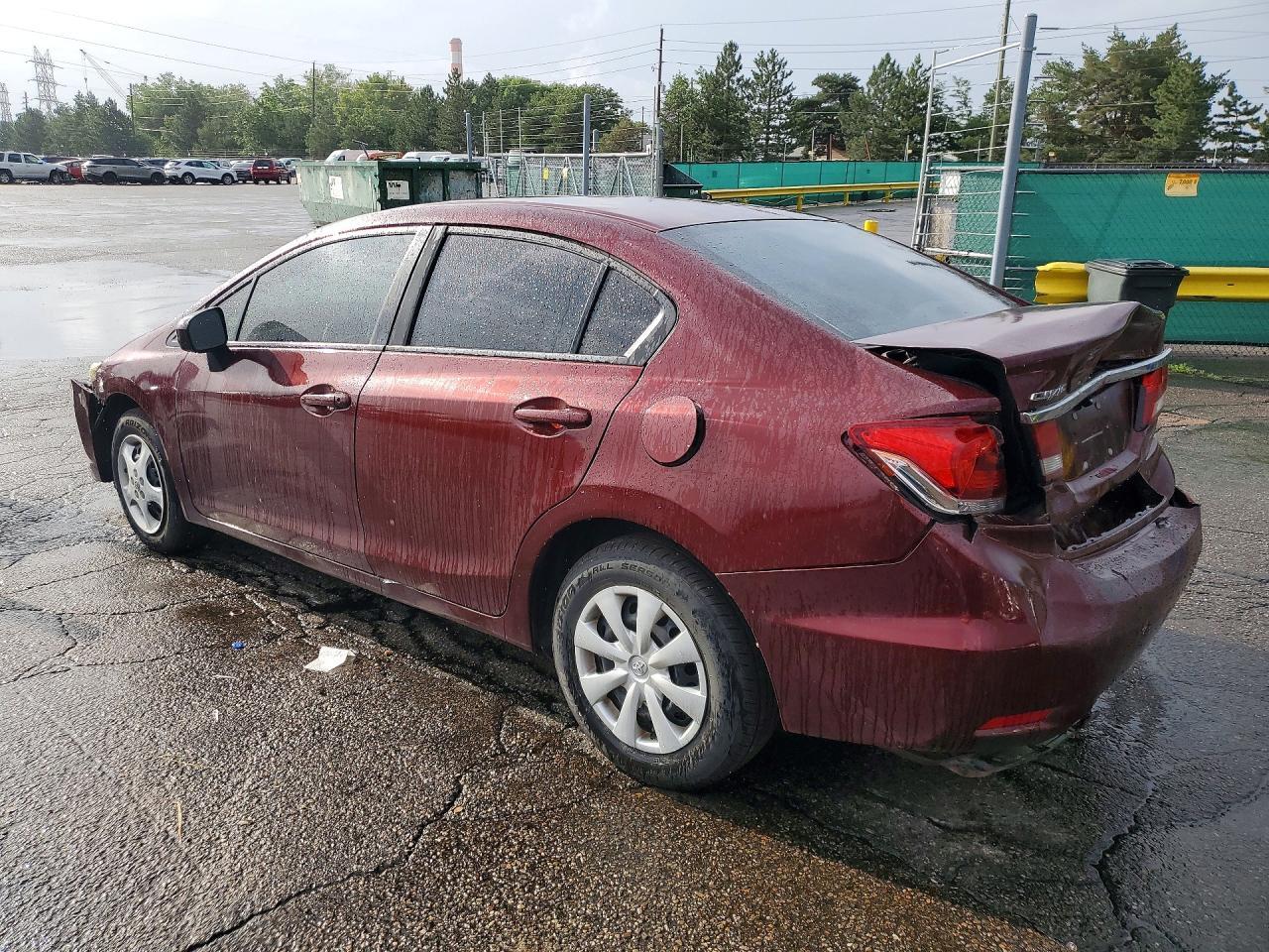 2014 Honda Civic Lx - Фото 2