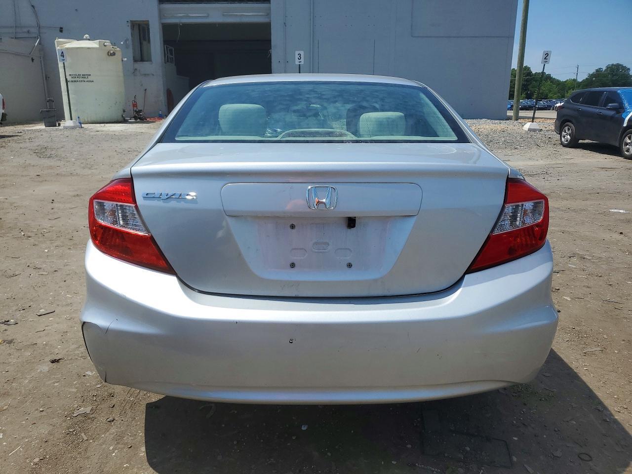 2012 Honda Civic Lx - Фото 6