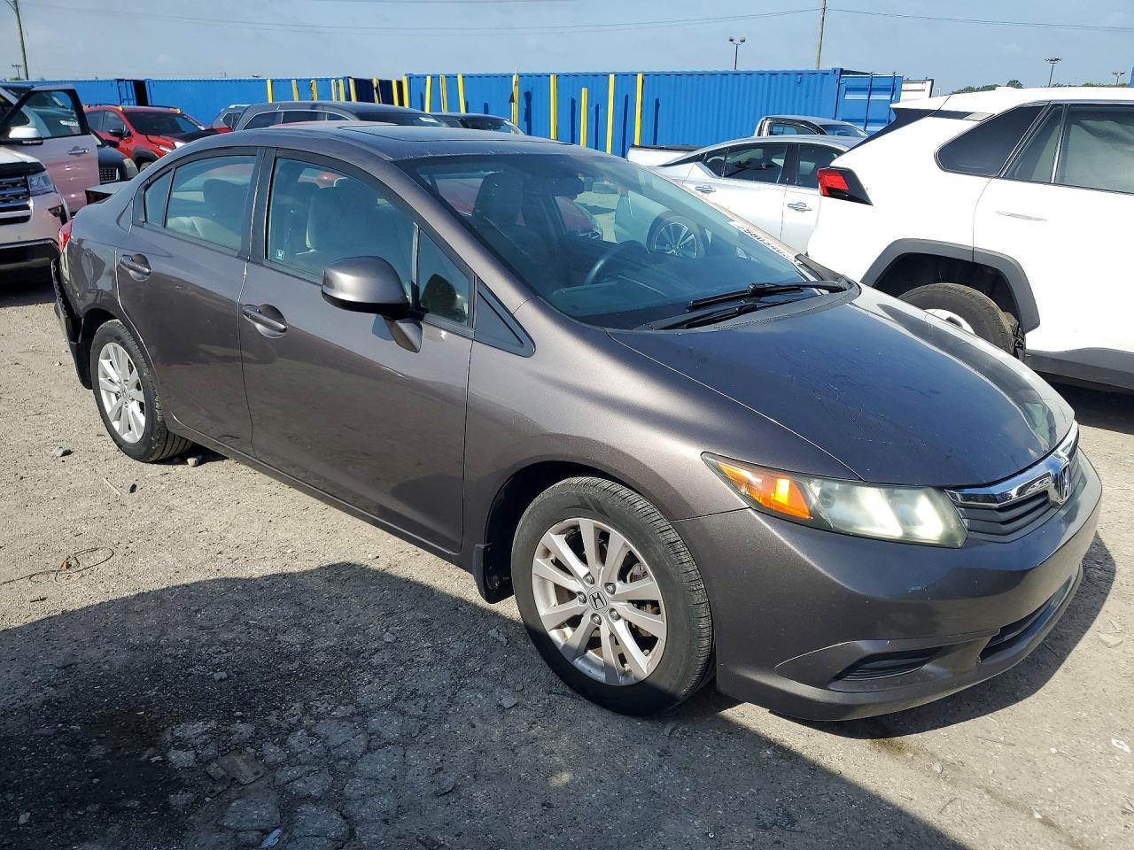 2012 Honda Civic Ex - Фото 4