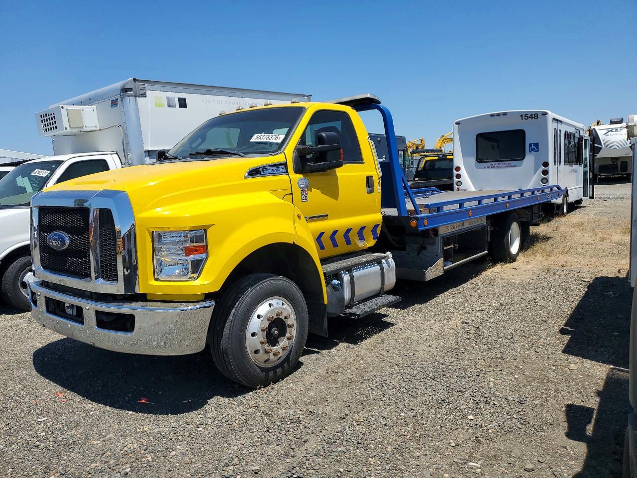 2022 Ford F-650 Sd Flatbed Tow Truck ** R & D * Cln Title * Pri Fleet **